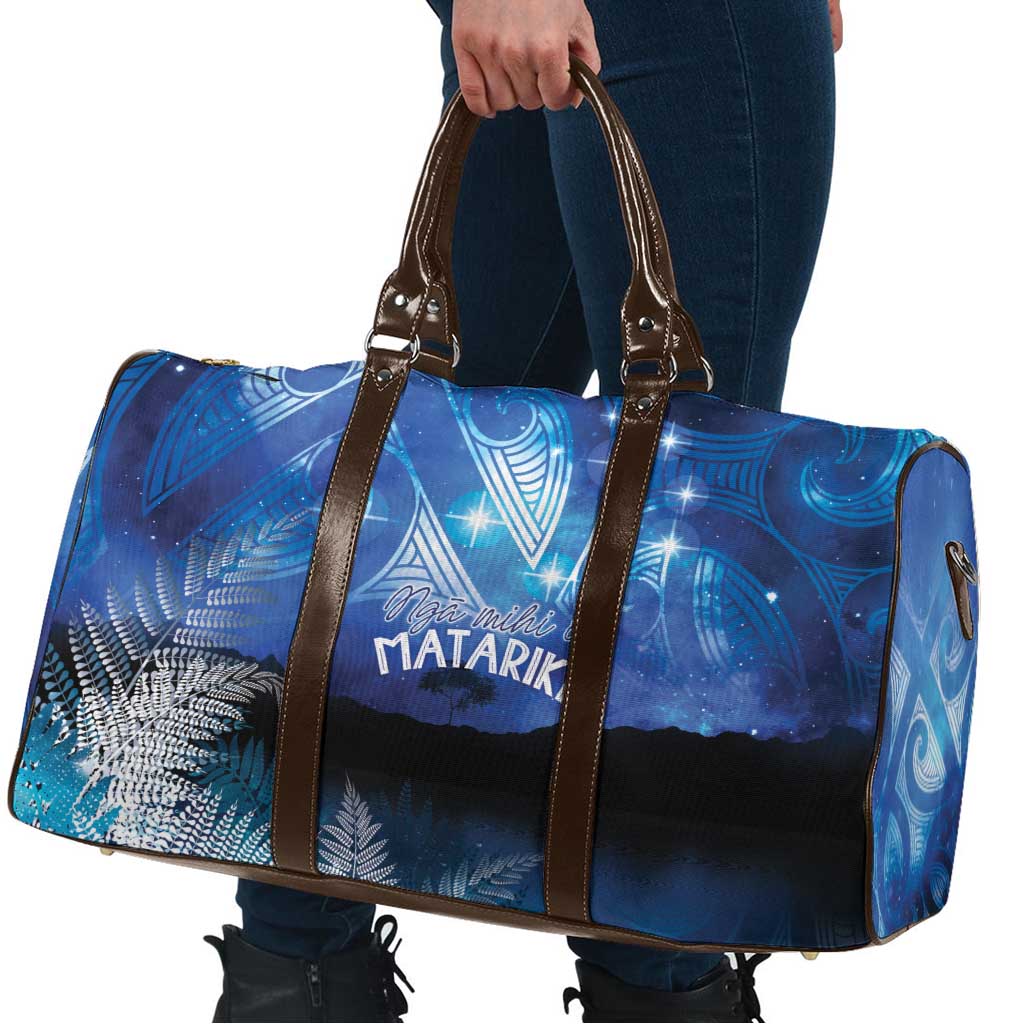 NZ Maori Matariki Scenery Travel Bag Galaxy Sky LT7 - Polynesian Pride