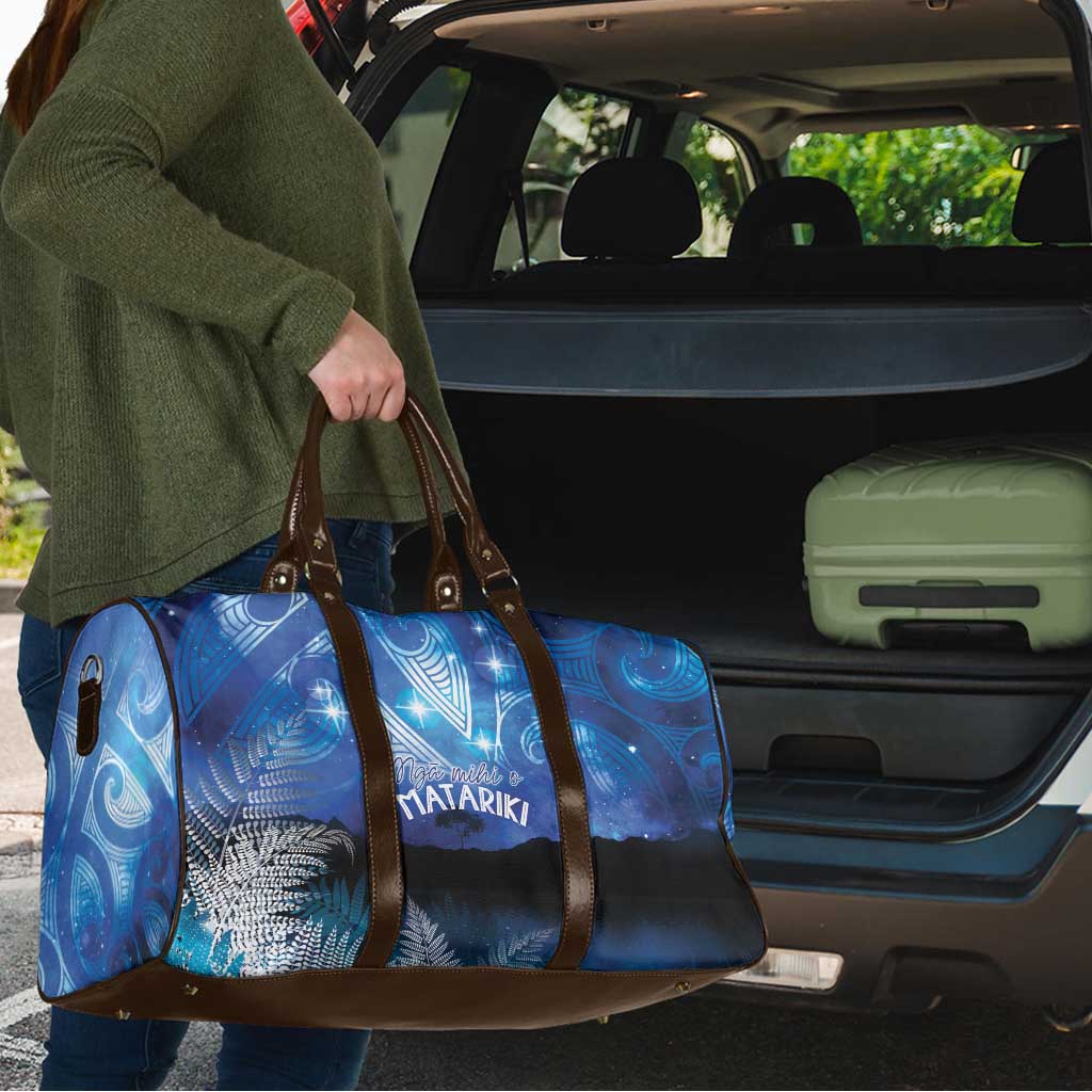 NZ Maori Matariki Scenery Travel Bag Galaxy Sky LT7 - Polynesian Pride