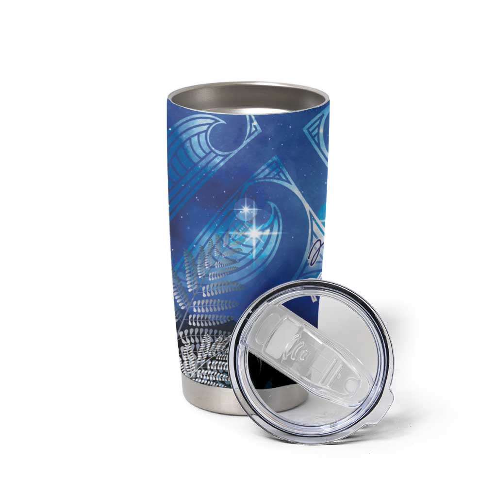 NZ Maori Matariki Scenery Tumbler Cup Galaxy Sky LT7 - Polynesian Pride