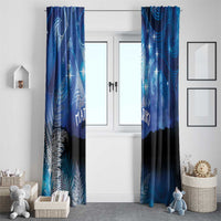 NZ Maori Matariki Scenery Window Curtain Galaxy Sky LT7 - Polynesian Pride
