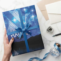 NZ Maori Matariki Scenery Wrapping Paper Galaxy Sky LT7 - Polynesian Pride