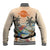 Personalized Christmas In July - Hawaii Retro Baseball Jacket Lost In Parrot-dise