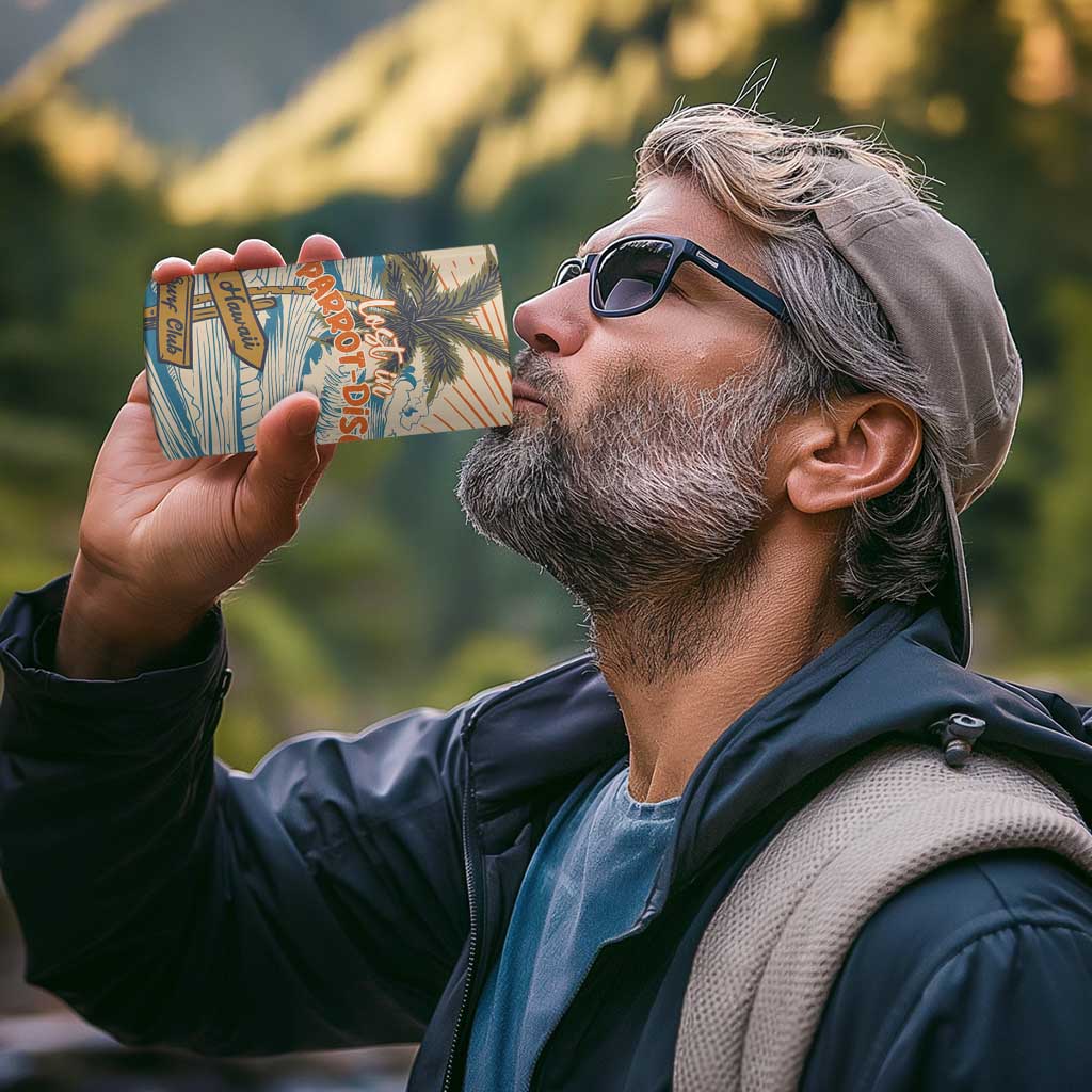 Personalized Christmas In July - Hawaii Retro 4 in 1 Can Cooler Tumbler Lost In Parrot-dise