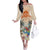 Personalized Christmas In July - Hawaii Retro Family Matching Off The Shoulder Long Sleeve Dress and Hawaiian Shirt Lost In Parrot-dise