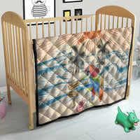 Christmas In July - Hawaii Retro Quilt Lost In Parrot-dise