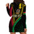 Personalised Vanuatu Hoodie Dress 43rd Hapi Indipendens Long LT7 - Polynesian Pride