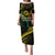 Personalised Vanuatu Puletasi 43rd Hapi Indipendens Long LT7 Long Dress Black - Polynesian Pride