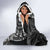 Fiji Rugby Bula Masi Hooded Blanket Fish Tail Kaivity Cibi - Black