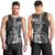 Fiji Rugby Personalised Bula Masi Men Tank Top Fish Tail Kaivity Cibi - Black