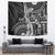 Fiji Rugby Bula Masi Tapestry Fish Tail Kaivity Cibi - Black