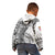 Fiji Rugby Personalised Bula Masi Kid Hoodie Fish Tail Kaivity Cibi - White