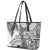 Fiji Rugby Bula Masi Leather Tote Bag Fish Tail Kaivity Cibi - White