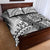 Fiji Rugby Bula Masi Quilt Bed Set Fish Tail Kaivity Cibi - White