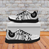 Fiji Rugby Personalised Bula Masi Sneakers Fish Tail Kaivity Cibi - White