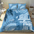 Fiji Rugby Bula Masi Bedding Set Fish Tail Kaivity Cibi - Turquoise