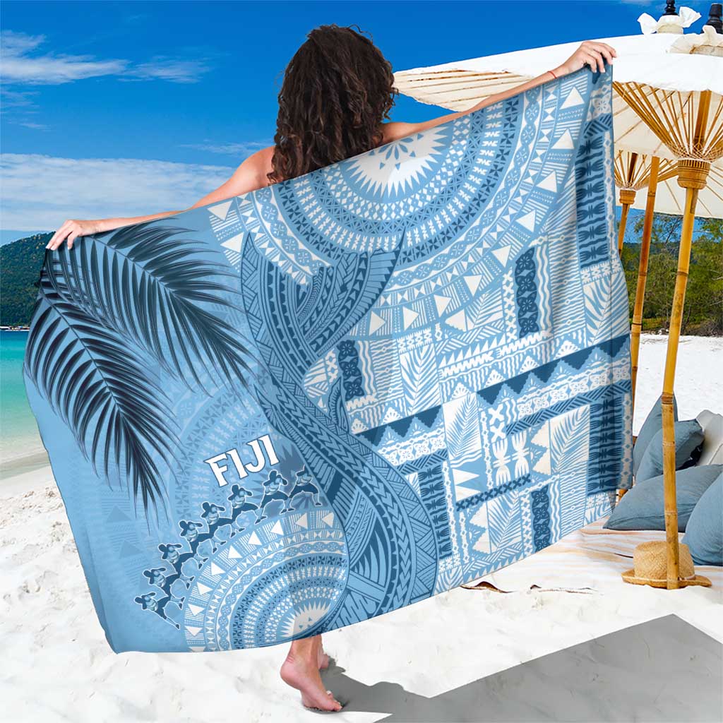 Fiji Rugby Bula Masi Sarong Fish Tail Kaivity Cibi - Turquoise