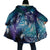 Aloha Hawaii Turtle Cloak Teal Purple Ribbon - Polynesian Pride