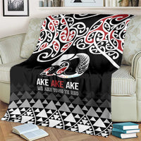 Kia Kaha Te Reo Maori Blanket 50 Years Mo Ake Tonu Te Reo - Polynesian Pride