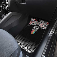 Kia Kaha Te Reo Maori Car Mats 50 Years Mo Ake Tonu Te Reo - Polynesian Pride