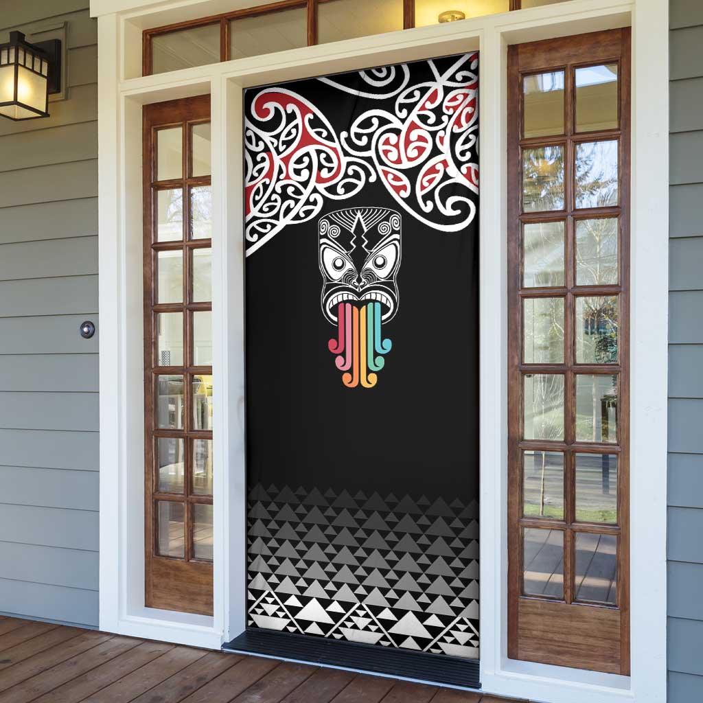 Kia Kaha Te Reo Maori Door Cover 50 Years Mo Ake Tonu Te Reo - Polynesian Pride