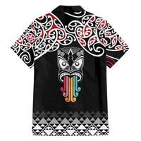 Kia Kaha Te Reo Maori Hawaiian Shirt 50 Years Mo Ake Tonu Te Reo - Polynesian Pride