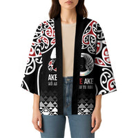 Kia Kaha Te Reo Maori Kimono 50 Years Mo Ake Tonu Te Reo - Polynesian Pride