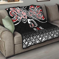 Kia Kaha Te Reo Maori Quilt 50 Years Mo Ake Tonu Te Reo - Polynesian Pride