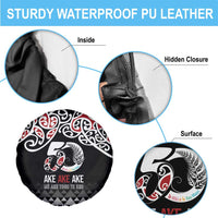 Kia Kaha Te Reo Maori Spare Tire Cover 50 Years Mo Ake Tonu Te Reo - Polynesian Pride