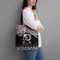 Kia Kaha Te Reo Maori Tote Bag 50 Years Mo Ake Tonu Te Reo - Polynesian Pride