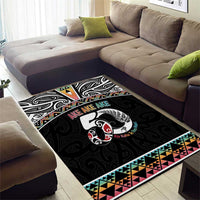 50 Years Kia Kaha Te Reo Maori Area Rug Ake Ake Ake! - Polynesian Pride