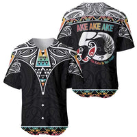 50 Years Kia Kaha Te Reo Maori Baseball Jersey Ake Ake Ake! - Polynesian Pride