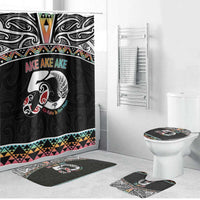 50 Years Kia Kaha Te Reo Maori Bathroom Set Ake Ake Ake! - Polynesian Pride