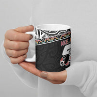 50 Years Kia Kaha Te Reo Maori Ceramic Mug Ake Ake Ake! - Polynesian Pride