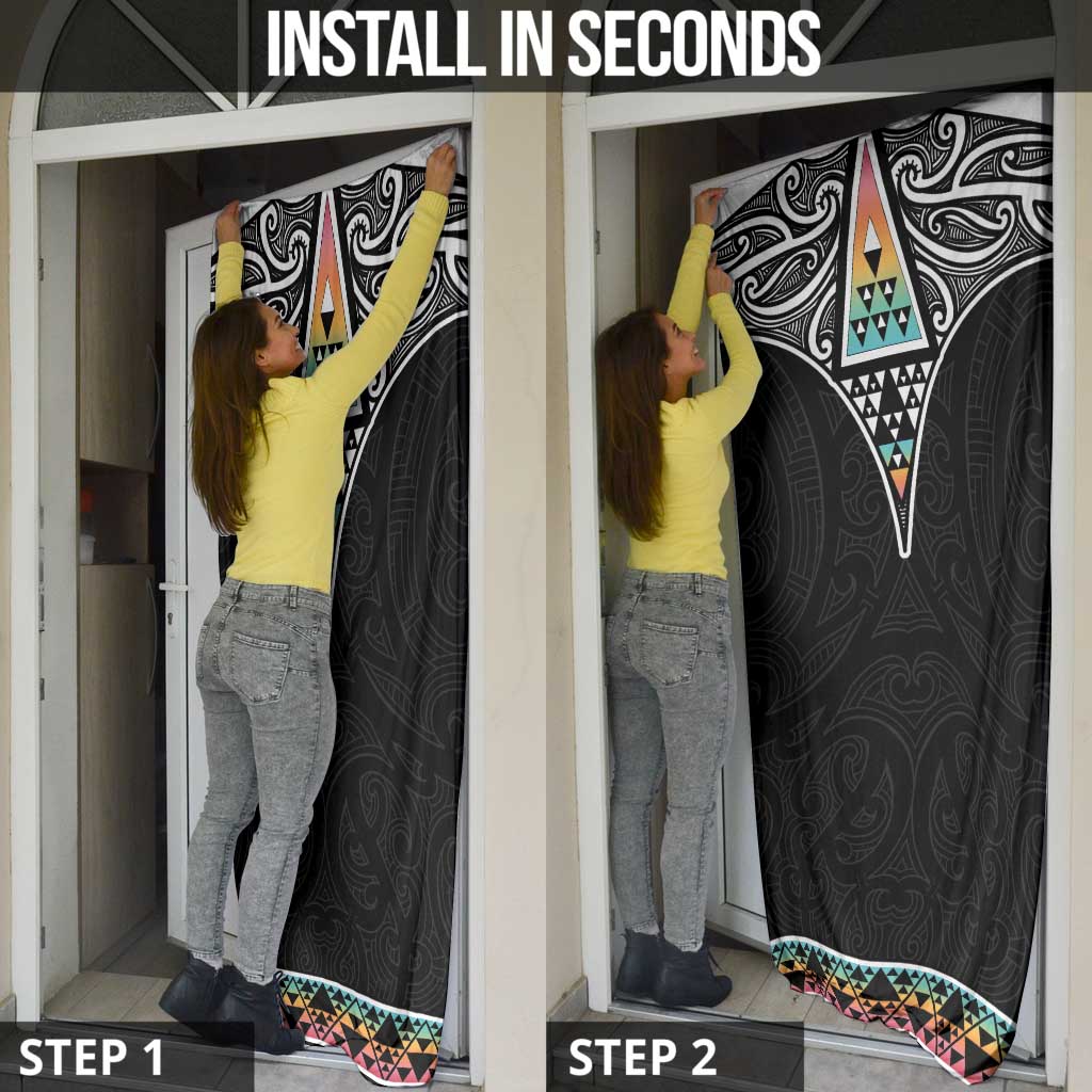 50 Years Kia Kaha Te Reo Maori Door Cover Ake Ake Ake! - Polynesian Pride