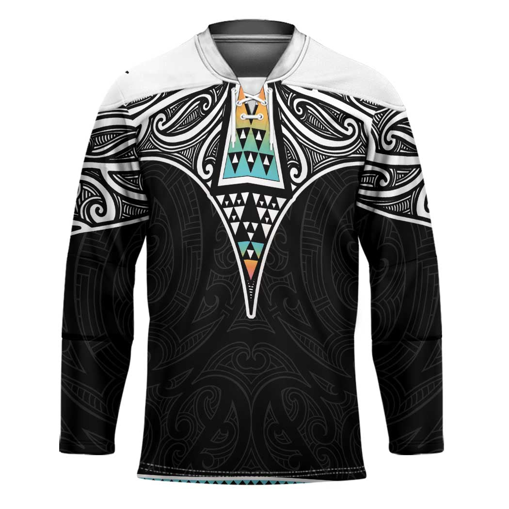 50 Years Kia Kaha Te Reo Maori Hockey Jersey Ake Ake Ake! - Polynesian Pride