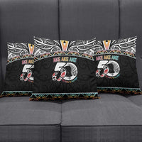 50 Years Kia Kaha Te Reo Maori Pillow Cover Ake Ake Ake! - Polynesian Pride