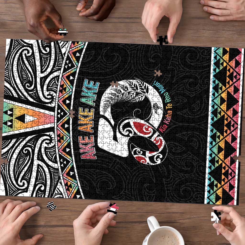 50 Years Kia Kaha Te Reo Maori Puzzle Ake Ake Ake! - Polynesian Pride