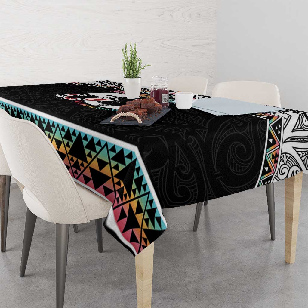 50 Years Kia Kaha Te Reo Maori Tablecloth Ake Ake Ake! - Polynesian Pride