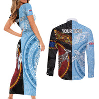 personalised-fiji-and-australia-couples-matching-short-sleeve-bodycon-dress-and-long-sleeve-button-shirts-masi-patterns-mix-aboriginal-art