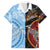 Personalised Fiji and Australia Hawaiian Shirt Masi Patterns Mix Aboriginal Art LT7 Colorful - Polynesian Pride