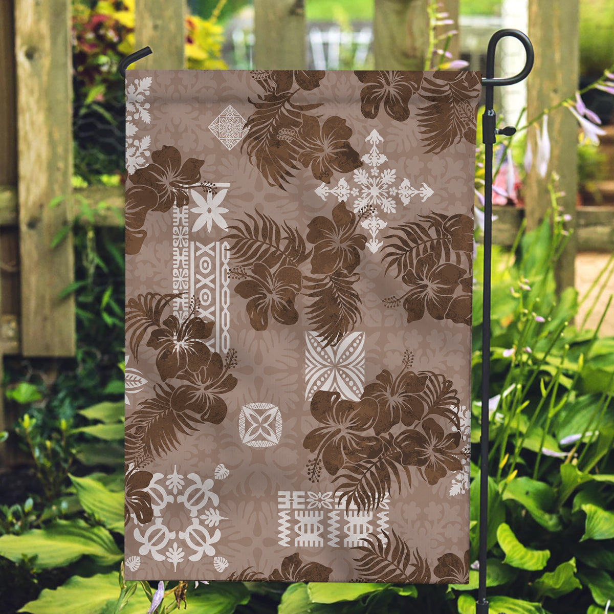 vintage-hawaii-garden-flag-hibiscus-mix-hawaiian-quilt-patches-brown