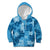 Hawaii Tapa Kid Hoodie Hibiscus Mix Hawaiian Quilt Patches - Blue LT7 Blue - Polynesian Pride