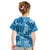 Hawaii Tapa Kid T Shirt Hibiscus Mix Hawaiian Quilt Patches - Blue LT7 - Polynesian Pride