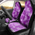 Hawaii Tapa Car Seat Cover Hibiscus Mix Hawaiian Quilt Patches - Violet LT7 - Polynesian Pride