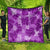 Hawaii Tapa Quilt Hibiscus Mix Hawaiian Quilt Patches - Violet LT7 - Polynesian Pride