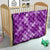 Hawaii Tapa Quilt Hibiscus Mix Hawaiian Quilt Patches - Violet LT7 - Polynesian Pride