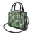 Hawaii Tapa Shoulder Handbag Hibiscus Mix Hawaiian Quilt Patches - Sage Green LT7 - Polynesian Pride