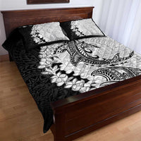 Polynesian Plumeria Lei Quilt Bed Set with Hammerhead Shark LT7 - Polynesian Pride