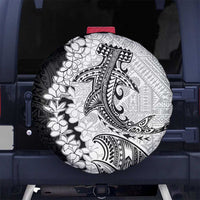 Polynesian Plumeria Lei Spare Tire Cover with Hammerhead Shark LT7 - Polynesian Pride