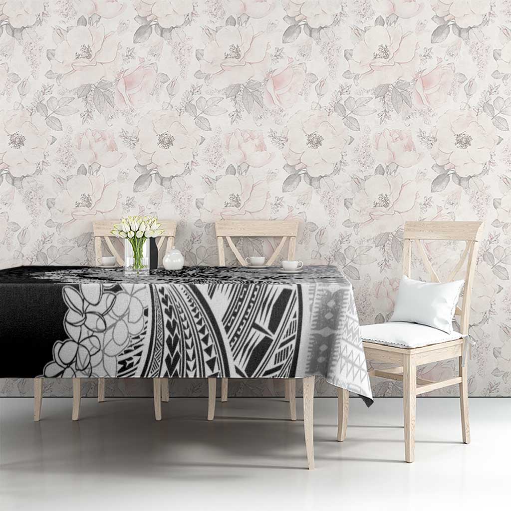 Polynesian Plumeria Lei Tablecloth with Hammerhead Shark LT7 - Polynesian Pride